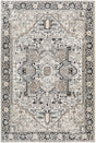 Surya Lavadora Lvr-2322 Black, Taupe, Light Beige, Gray Rugs.