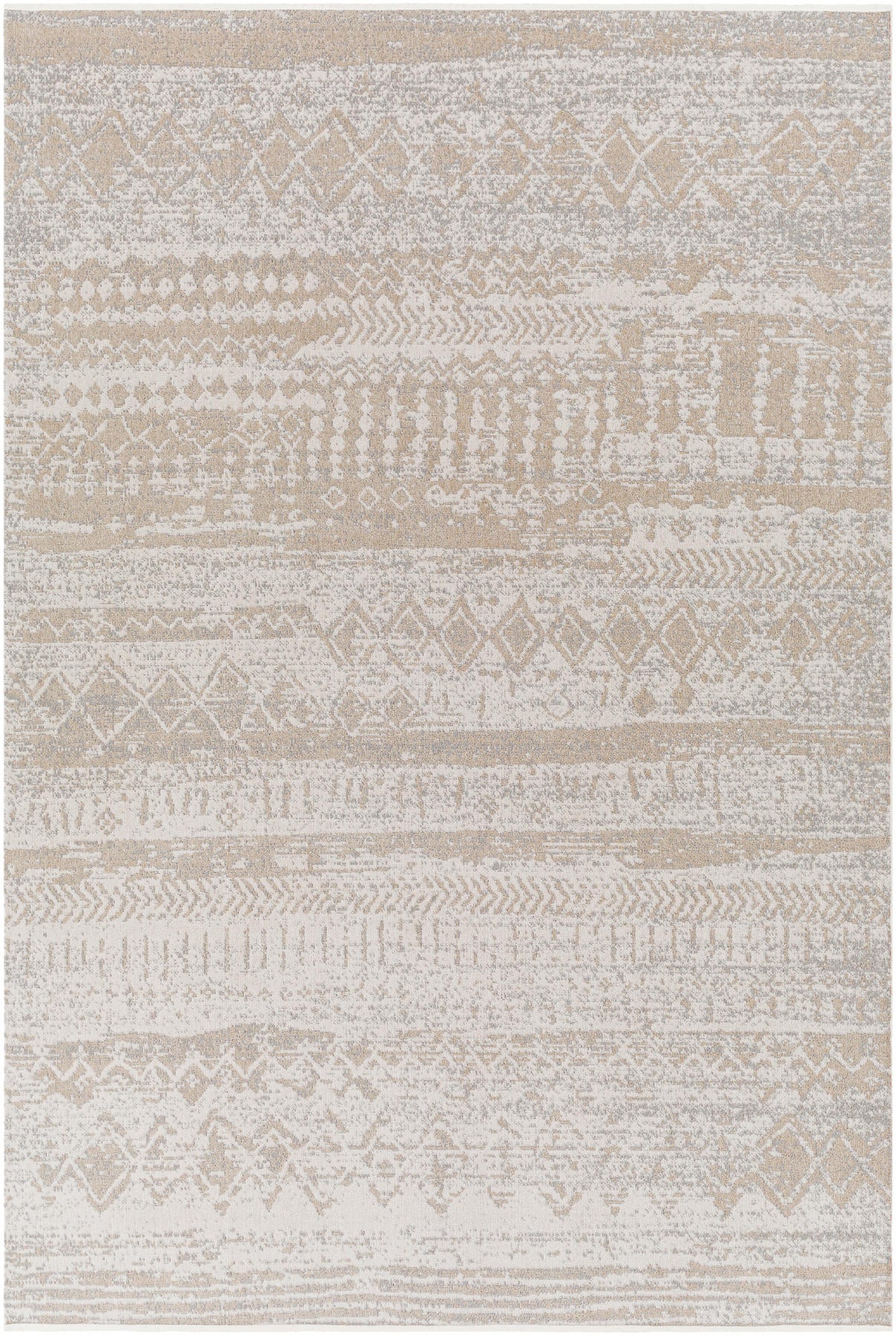 Surya Lavadora Lvr-2331 Light Gray, Light Beige, Cream Area Rug