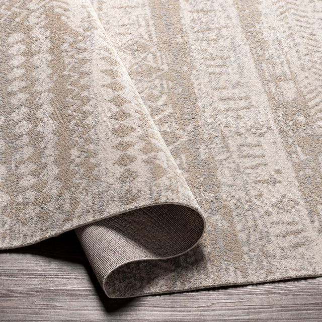 Surya Lavadora Lvr-2331 Light Gray, Light Beige, Cream Rugs.