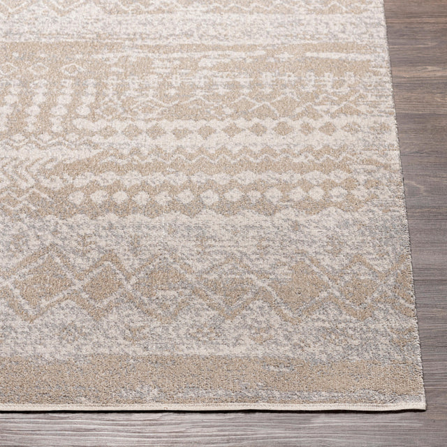 Surya Lavadora Lvr-2331 Light Gray, Light Beige, Cream Rugs.