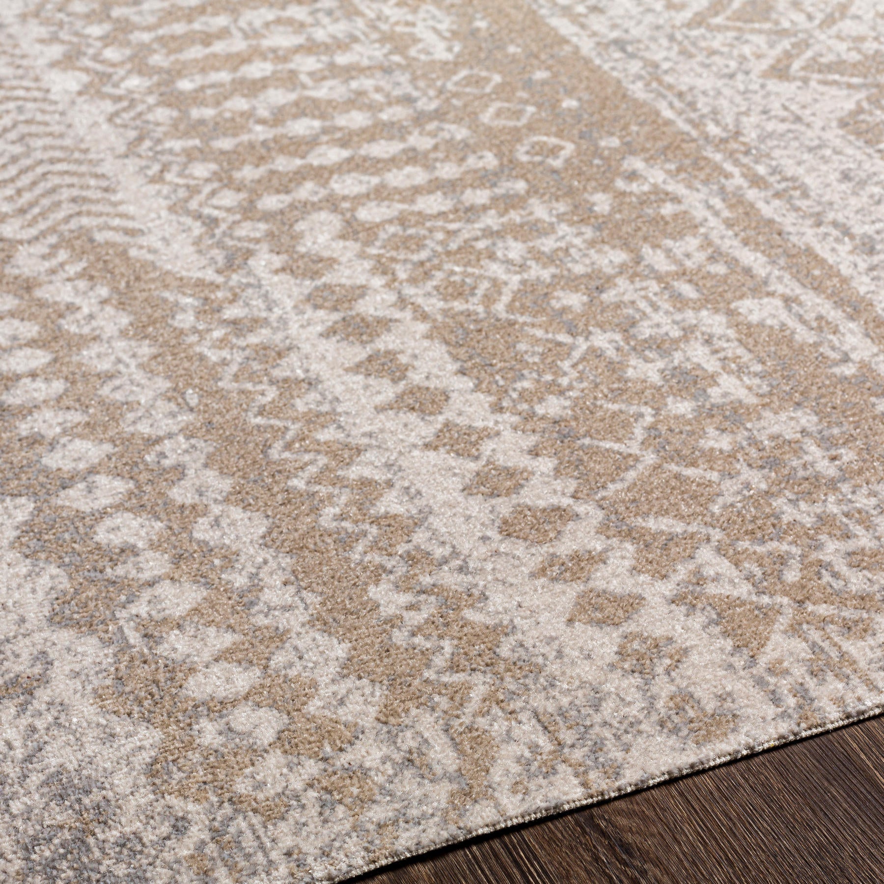 Surya Lavadora Lvr-2331 Light Gray, Light Beige, Cream Area Rug