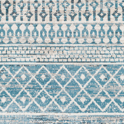 Surya Lavadora Lvr-2334 Ink Blue, Black, Blue, Gray Area Rug