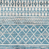Surya Lavadora Lvr-2335 Ink Blue, Black, Blue, Gray Rugs.