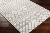 Surya Lavadora Lvr-2339 Ink Blue, Gray, Light Beige, Light Gray Rugs.