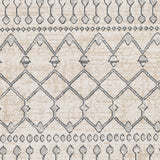 Surya Lavadora Lvr-2339 Ink Blue, Gray, Light Beige, Light Gray Rugs.