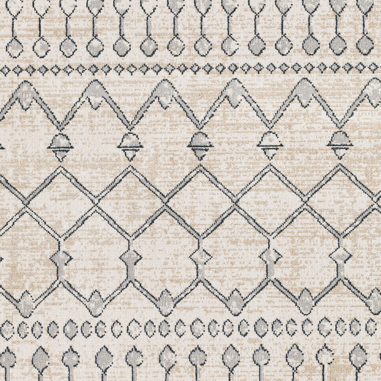 Surya Lavadora Lvr-2339 Ink Blue, Gray, Light Beige, Light Gray Area Rug