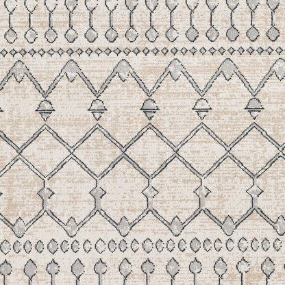 Surya Lavadora Lvr-2339 Ink Blue, Gray, Light Beige, Light Gray Area Rug