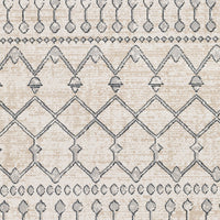 Surya Lavadora Lvr-2339 Ink Blue, Gray, Light Beige, Light Gray Area Rug