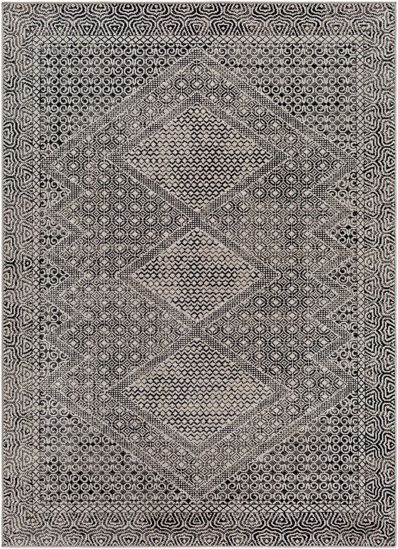 Surya Lavadora Lvr-2341 Pastel Grey Area Rug