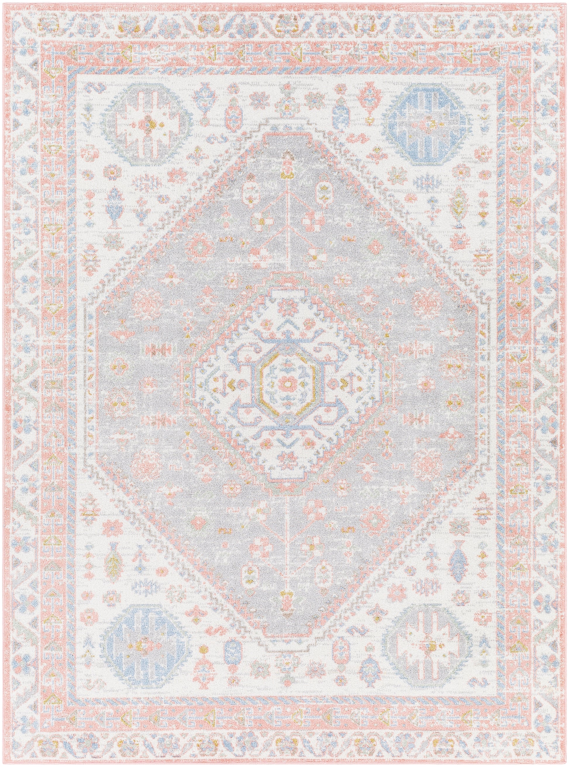 Surya Lavadora Lvr-2348 Red Area Rug