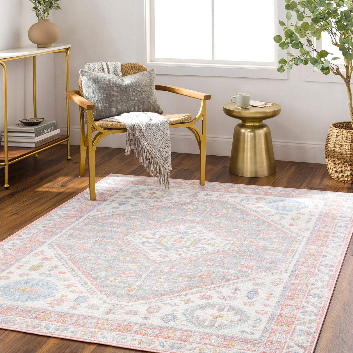 Surya Lavadora Lvr-2348 Red Rug.