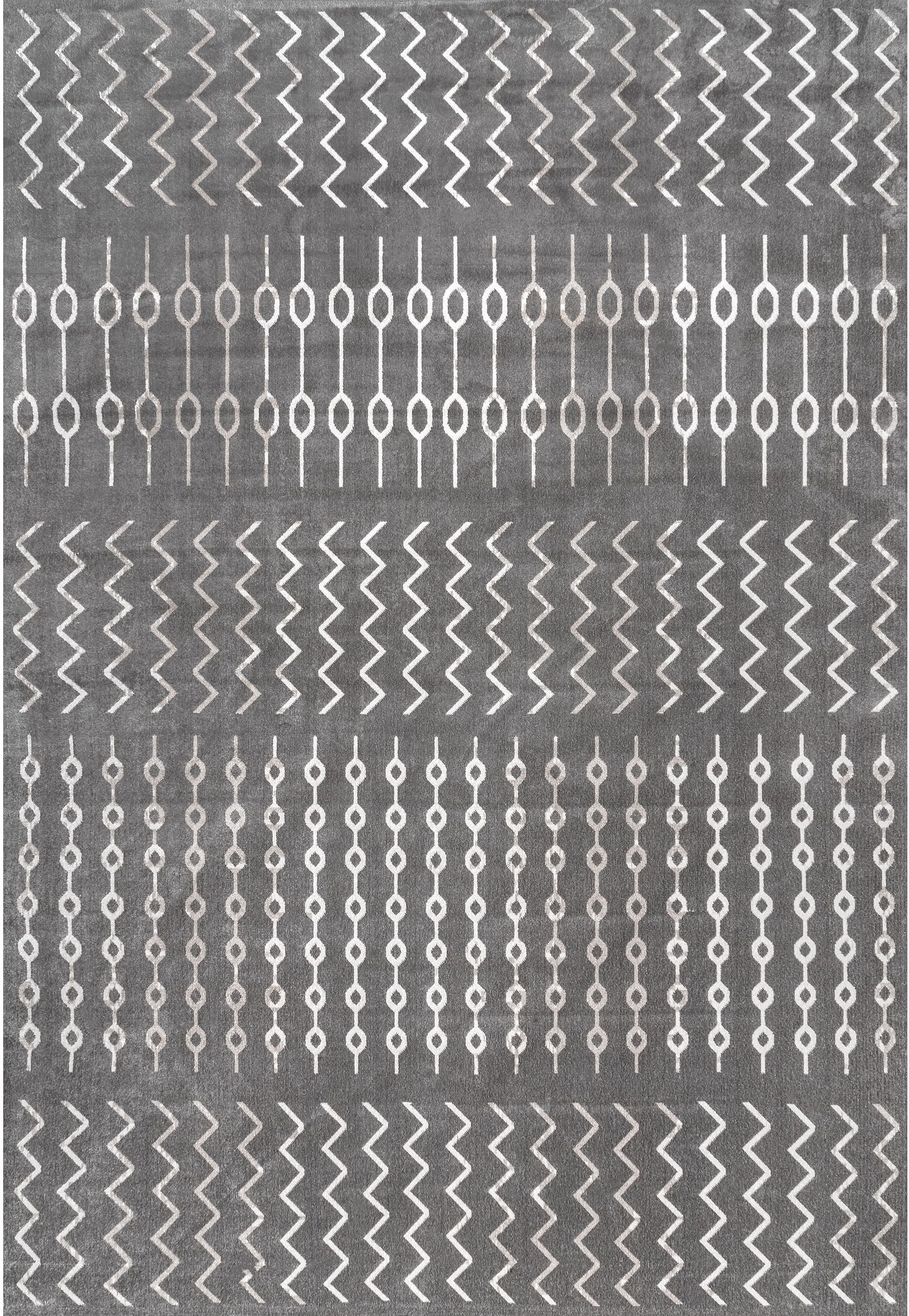 AreaRugs.com Wavaj Nwa1273B Gray Area Rug