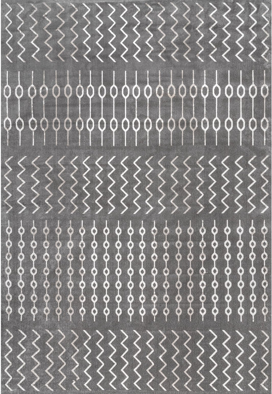 AreaRugs.com Wavaj Nwa1273B Gray Area Rug