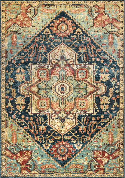 Nuloom Tabetha Tribal Nta3194A Green Area Rug