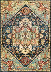 Nuloom Tabetha Tribal Nta3194A Green Area Rug