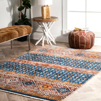 Nuloom Ensley Native Nen2130A Blue Area Rug