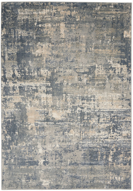 Nourison Quarry Qua04 Grey/Beige Area Rug