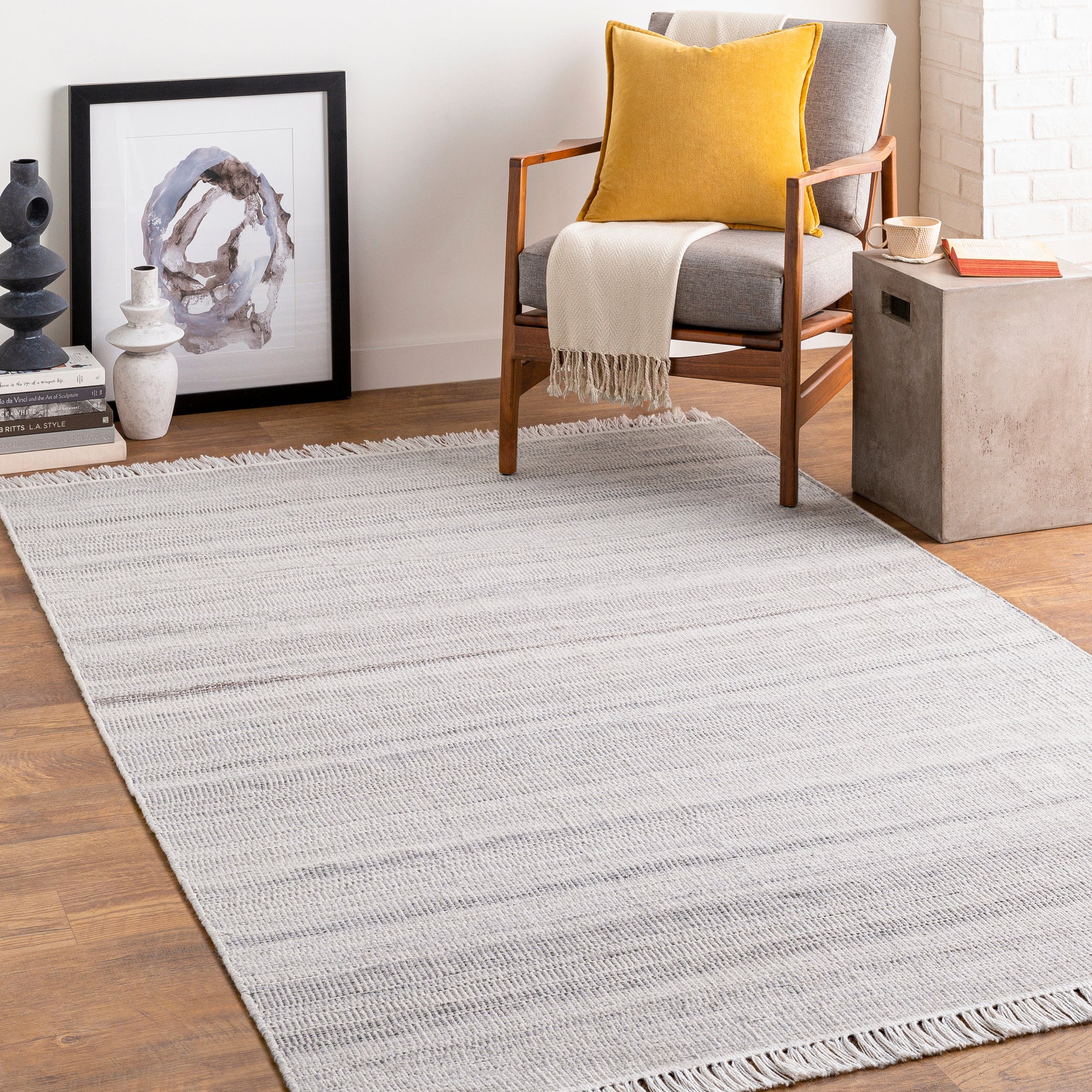 Surya Lily Lyi-2300 Light Beige, Off-White Area Rug