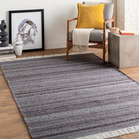 Surya Lily Lyi-2304 Charcoal, Off-White Area Rug