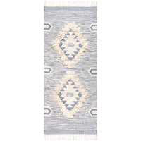 Nuloom Savannah Moroccan Nsa3319C Blue Area Rug