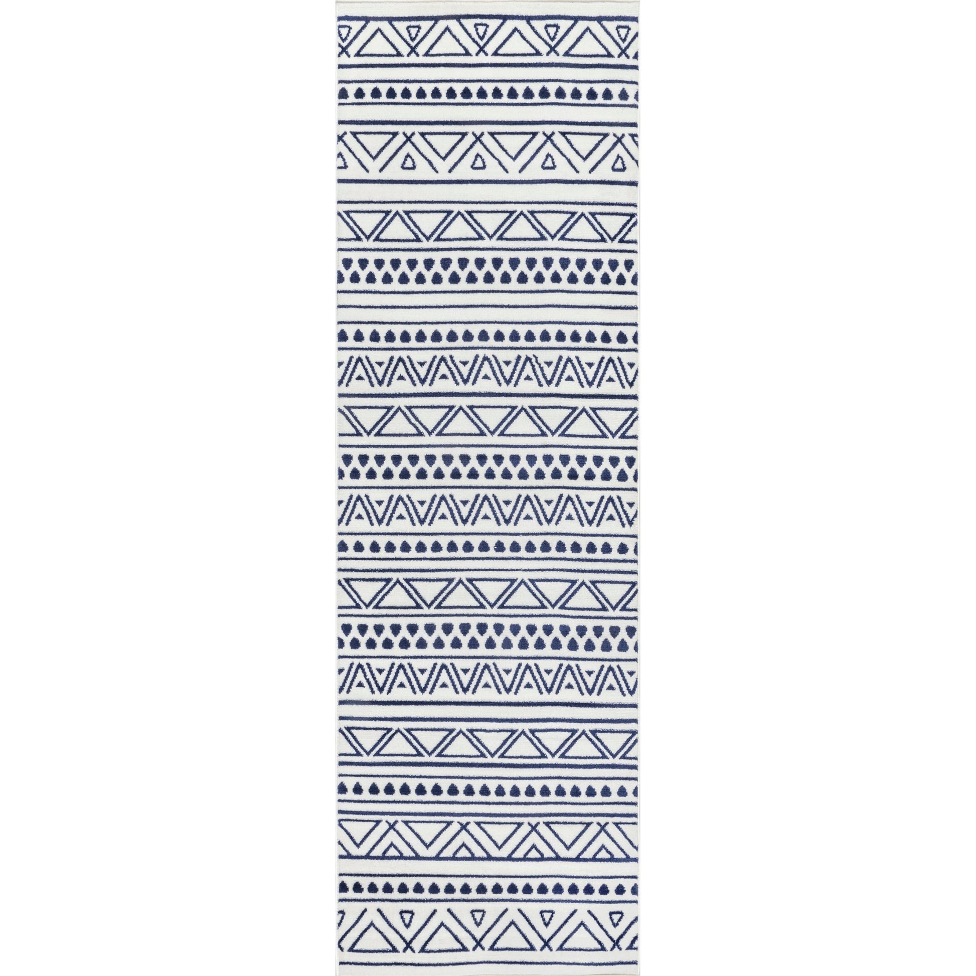 Nuloom Cecilia Tribal Bands Nce1731A Blue Area Rug