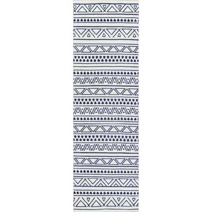 Nuloom Cecilia Tribal Bands Nce1731A Blue Area Rug