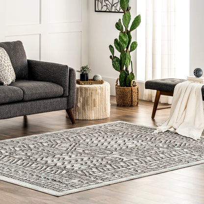 Nuloom Joannie Patterned Njo3117A Beige Area Rug