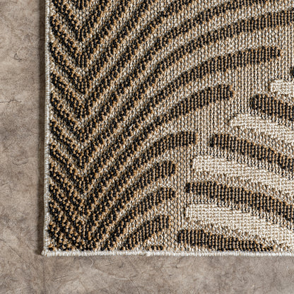 Nuloom Mandie Zebra Nma2226A Beige Area Rug