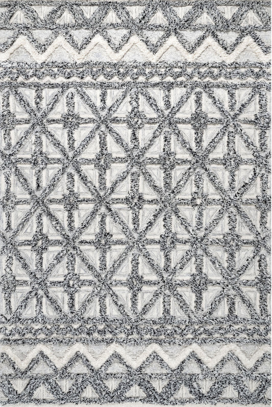 Nuloom Mcclaire Diamonds Nmc3314A Gray Area Rug