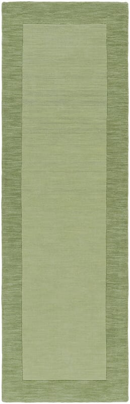 Surya Mystique M-310 Grass Green, Dark Green Solid Color Area Rug