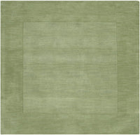 Surya Mystique M-310 Grass Green, Dark Green Solid Color Area Rug