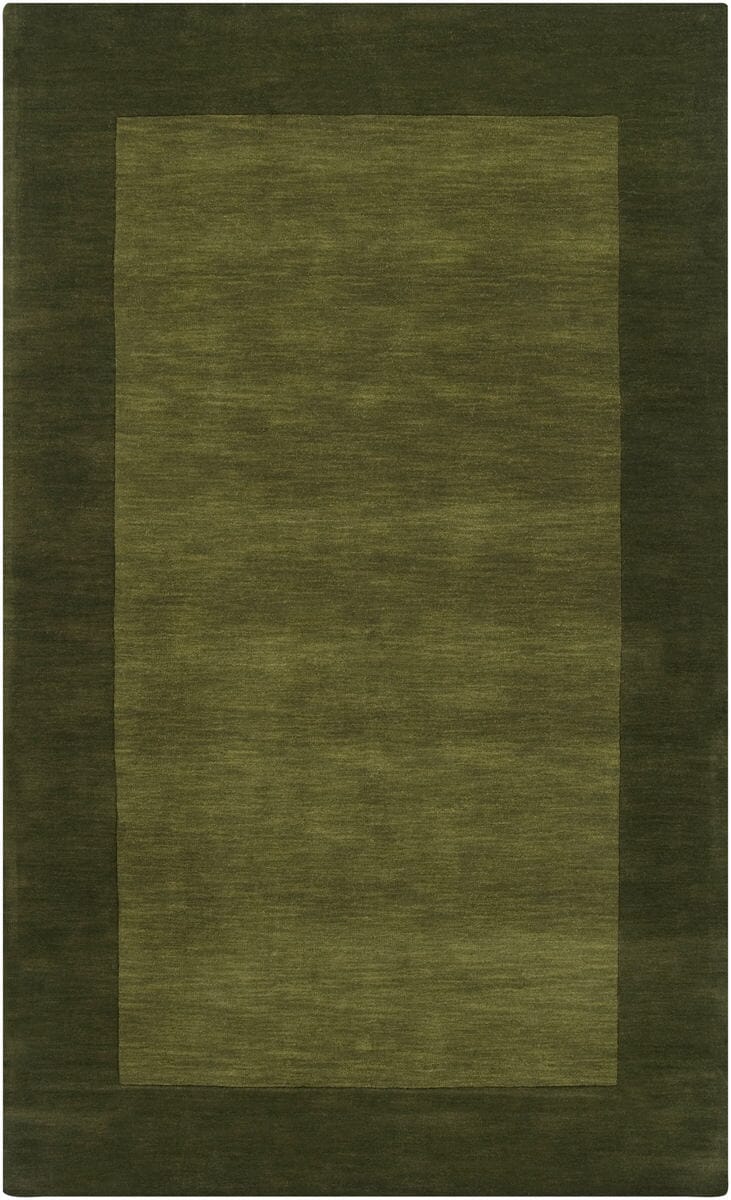 Surya Mystique m-315 Dark Green Solid Color Area Rug