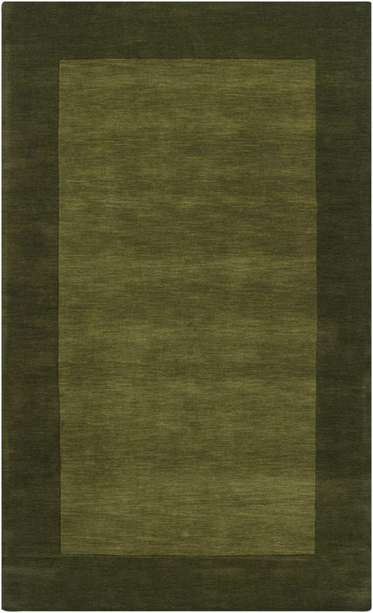 Surya Mystique m-315 Dark Green Solid Color Area Rug