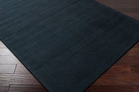 Surya Mystique m-340 Dark Blue Solid Color Area Rug