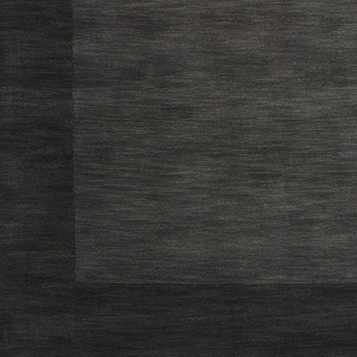 Surya Mystique M-347 Charcoal, Black Solid Color Area Rug