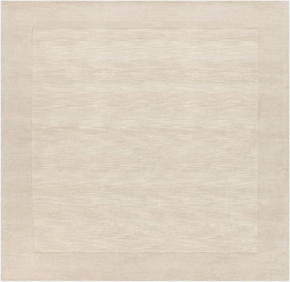 Surya Mystique M-348 Cream, Khaki Solid Color Area Rug