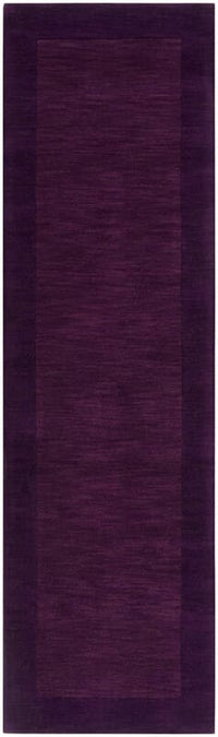 Surya Mystique M-349 Violet, Dark Purple Solid Color Area Rug