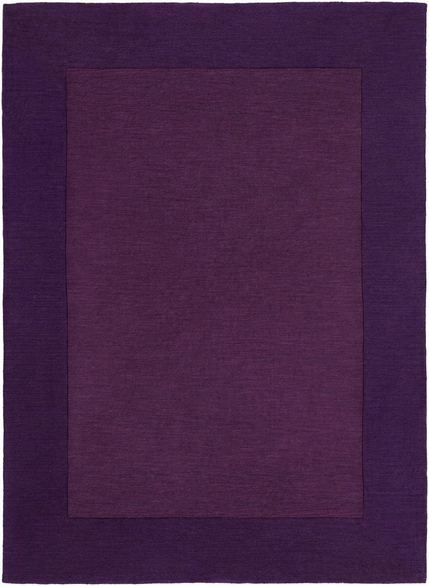 Surya Mystique M-349 Violet, Dark Purple Solid Color Area Rug