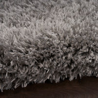 Nourison Lush Shag Lss01 Grey Area Rug