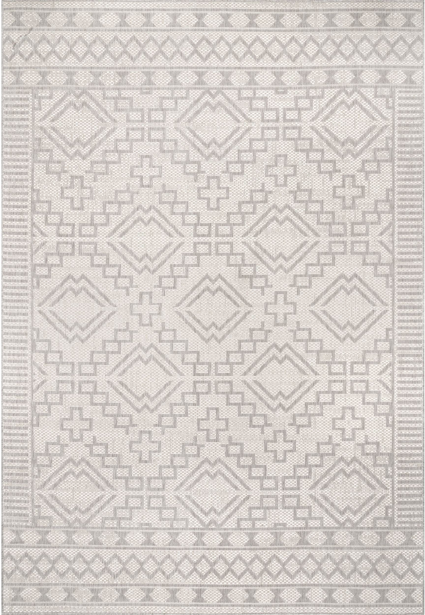 Nuloom Cari Moroccan Tribal Nca1807B Gray Area Rug