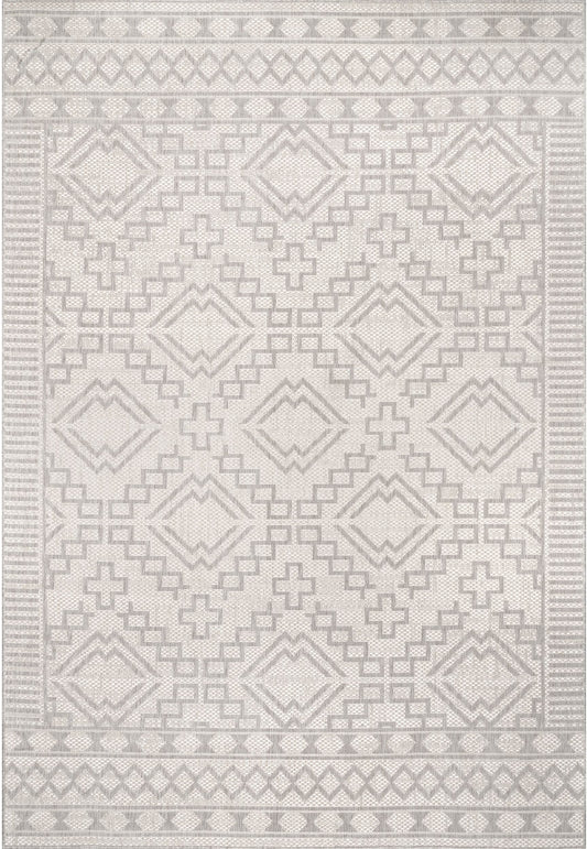 Nuloom Cari Moroccan Tribal Nca1807B Gray Area Rug