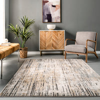 Nuloom Estelle Stripe Nes3265A Beige Area Rug