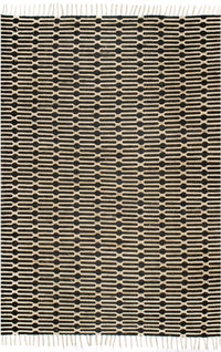 Nuloom Lavena Printed Winged Trellis Nla3068B Black Area Rug