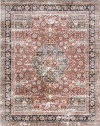 AreaRugs.com Wavaj Nwa1085A Red Area Rug