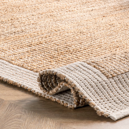 Nuloom Maisy And Border Nma2061A Ivory Area Rug