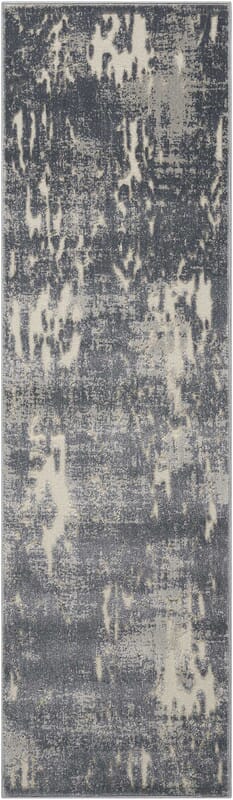 Nourison Michael Amini Gleam Ma602 Slate Organic / Abstract Area Rug