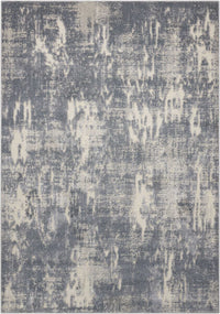 Nourison Michael Amini Gleam Ma602 Slate Organic / Abstract Area Rug