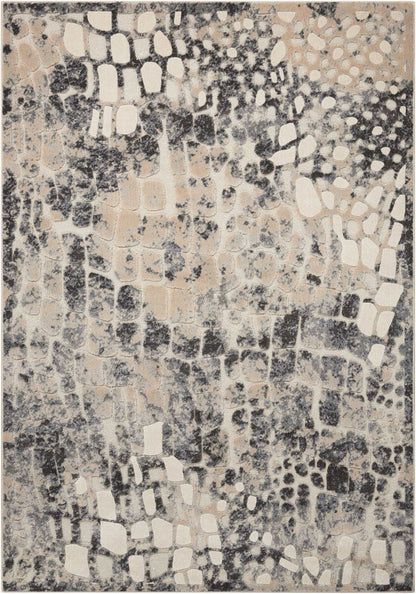 Nourison Michael Amini Gleam Ma604 Flint Area Rug