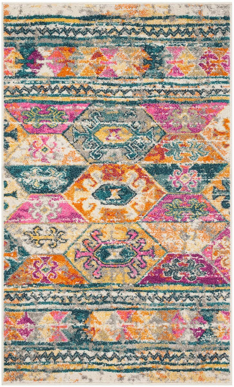 Safavieh Madison Mad118C Blue / Fuchsia Rugs.