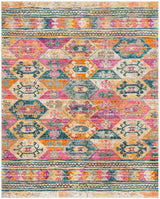 Safavieh Madison Mad118C Blue / Fuchsia Rugs.